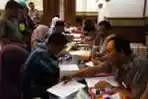 Pengundian Lapak PKL Blok G Pasar Tanahabang