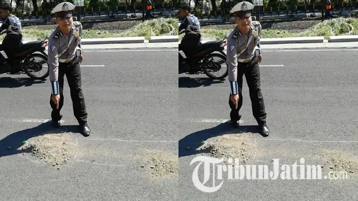 Nahas, Ban Belakang Sepeda Motor Meletus, Nyawa Sang Ibu Melayang