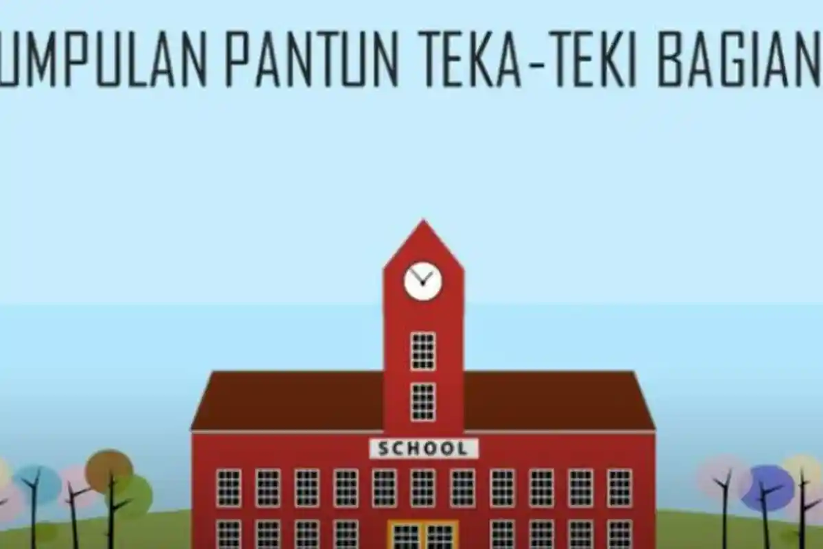 Kunci Jawaban Soal Kelas 4-6 SD di TVRI Rabu 6 Mei 2020: Buatlah Satu Bait Pantun Teka-teki