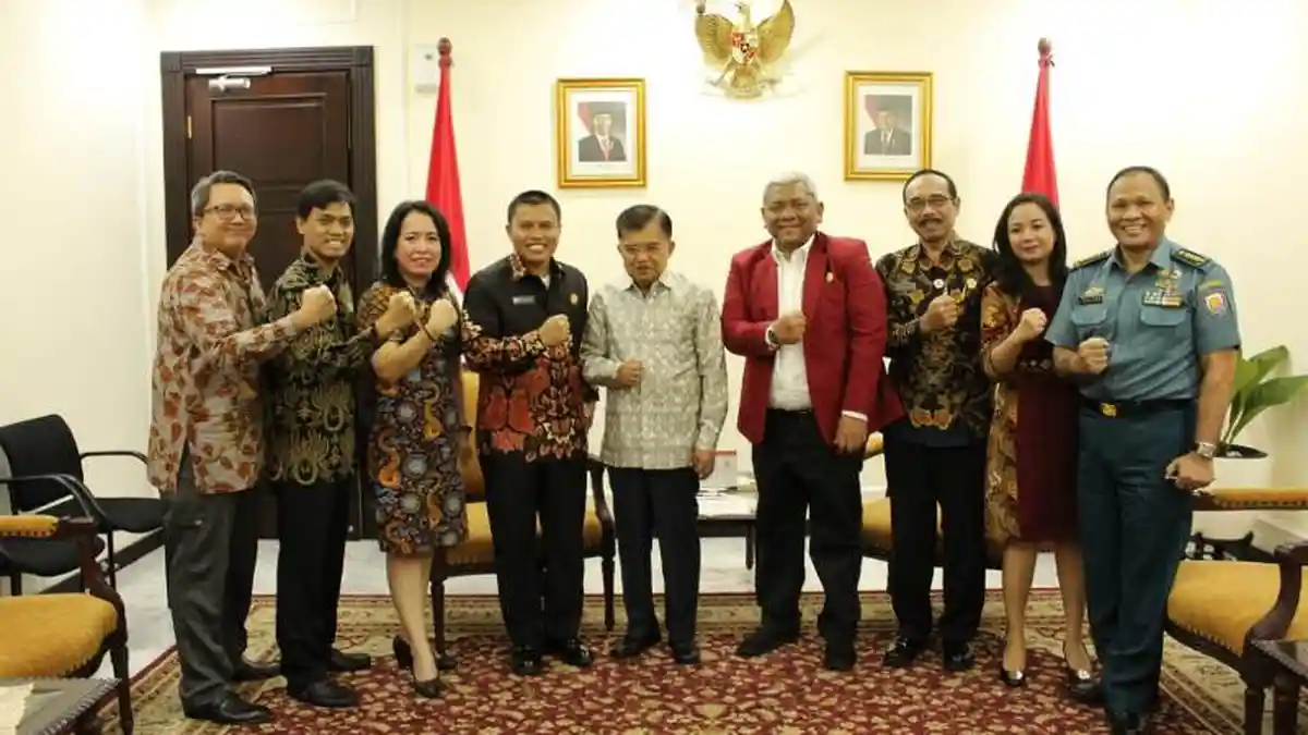 Bertemu Wapres JK, Iluni Unhan: Pelibatan TNI Berantas Teroris Tak Perlu Dikhawatirkan