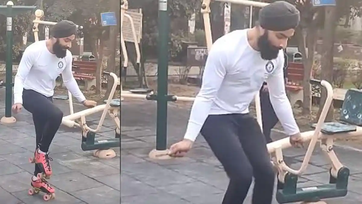 Lompat Tali Pakai Sepatu Roda, Aksi Pria Ini Dapat Gelar Guinness World Records