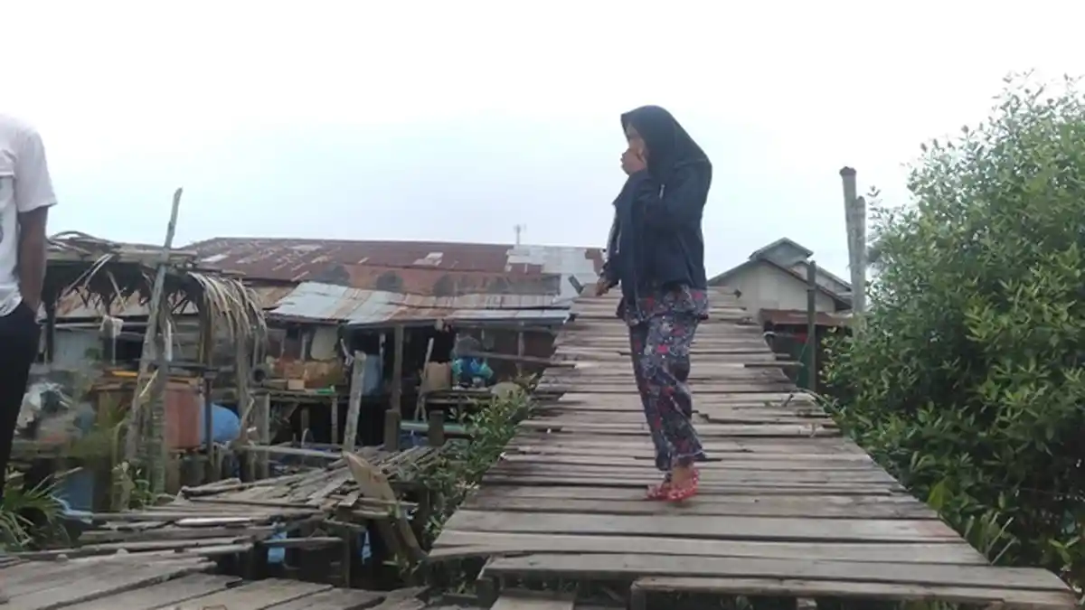 FOTO: Suku Pesisir Duano di Kecamatan Kuala Jambi, Yang Terancam Hilang