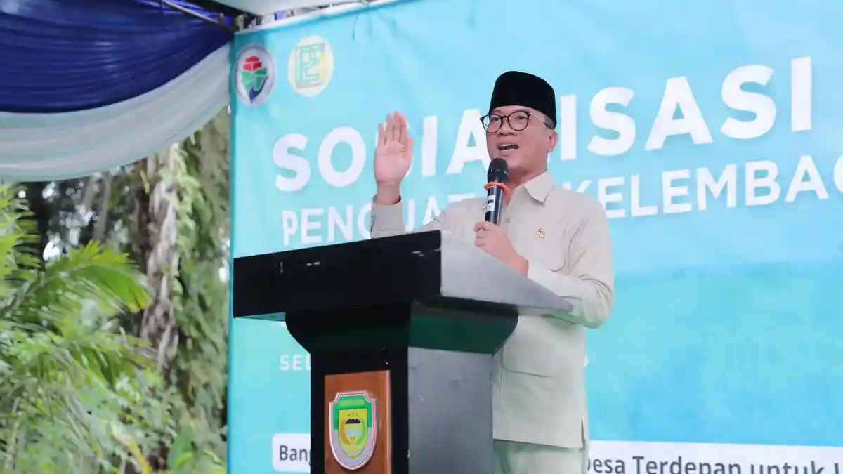 Mendes Yandri Berharap BUM Desa Jadi Penyuplai Program Makan Bergizi Gratis