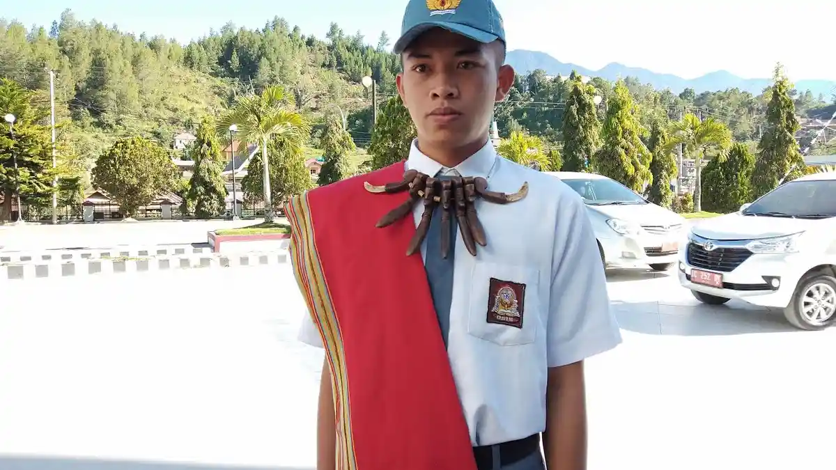 Wisko Paskibraka Nasional Asal Mamasa Peringkat 4 Terbaik Wakili Sulbar