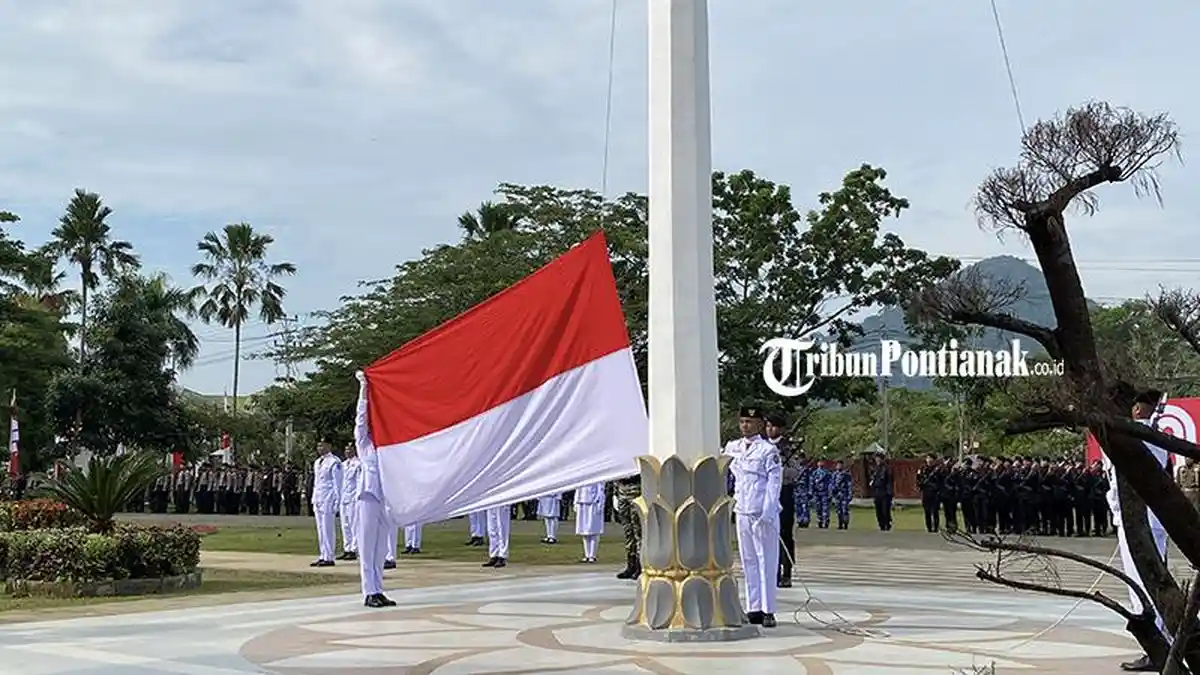 Wali Kota Singkawang Pimpin Upacara Peringatan HUT ke-80 RI