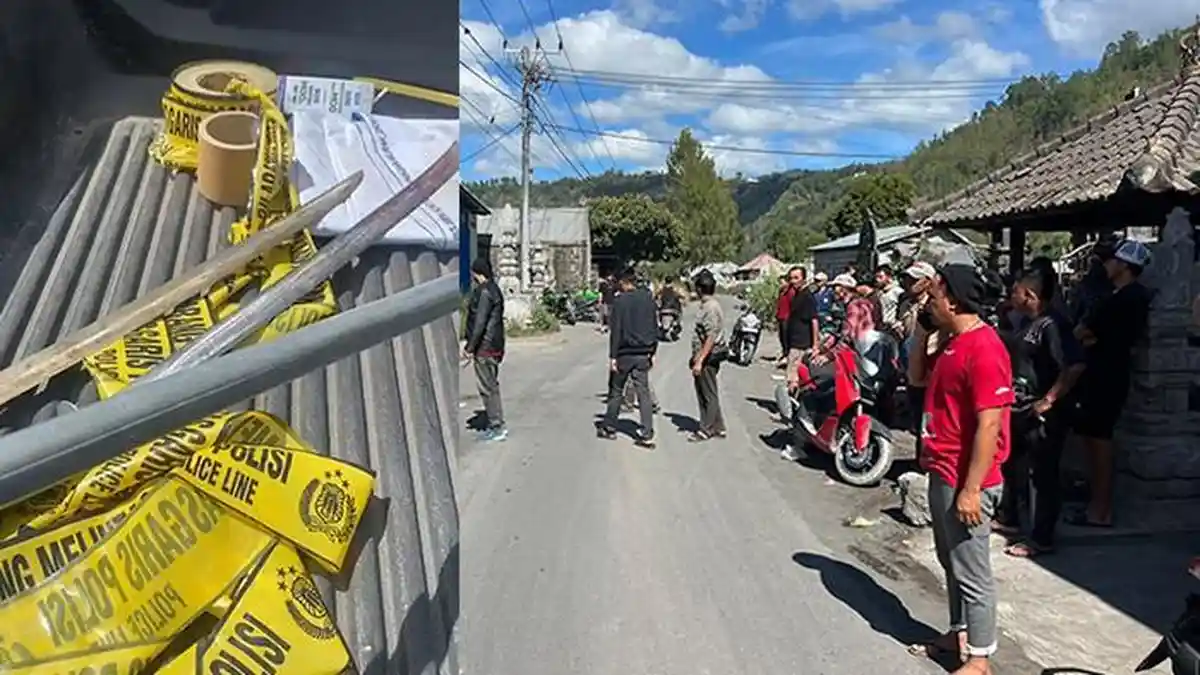 TRAGEDI BERDARAH di Songan Bali, Dua Orang Tewas dan Sejumlah Lainnya Terluka