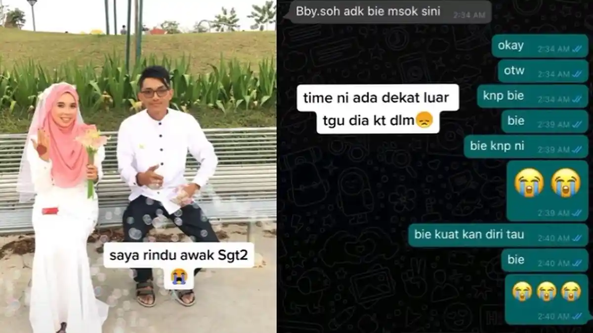 VIRAL Isi Chat Terakhir Calon Suami, Selang 5 Menit Pesan Tak Dibalas Ternyata Sudah Meninggal