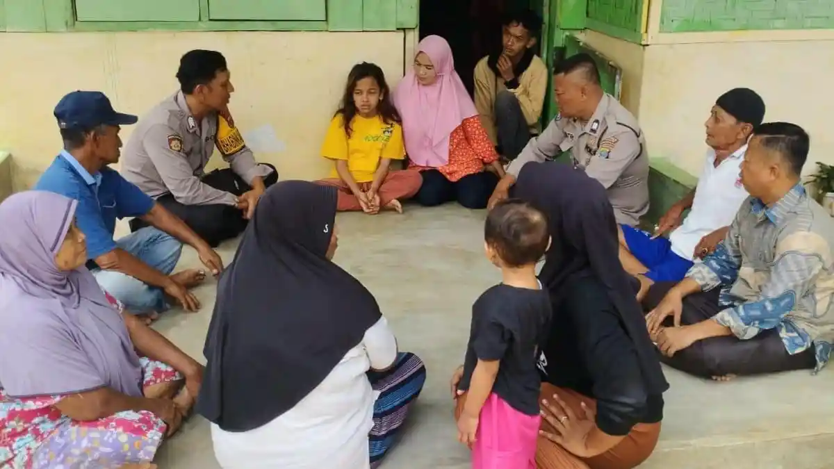 Polsek Serbelawan Gelar Patroli Dialogis Menjelang Pilkada 2024 di Simalungun
