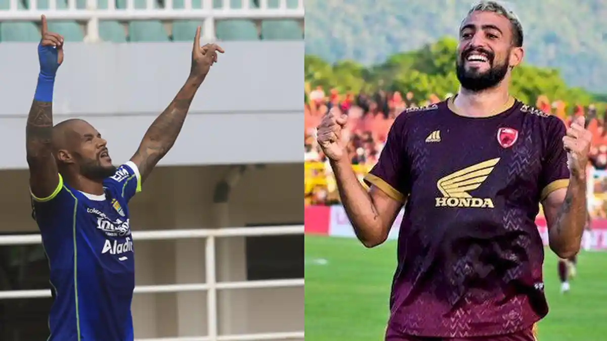 Head to head Persib Bandung vs PSM Makassar, Duel Bagi Top Skor Asal Brasil