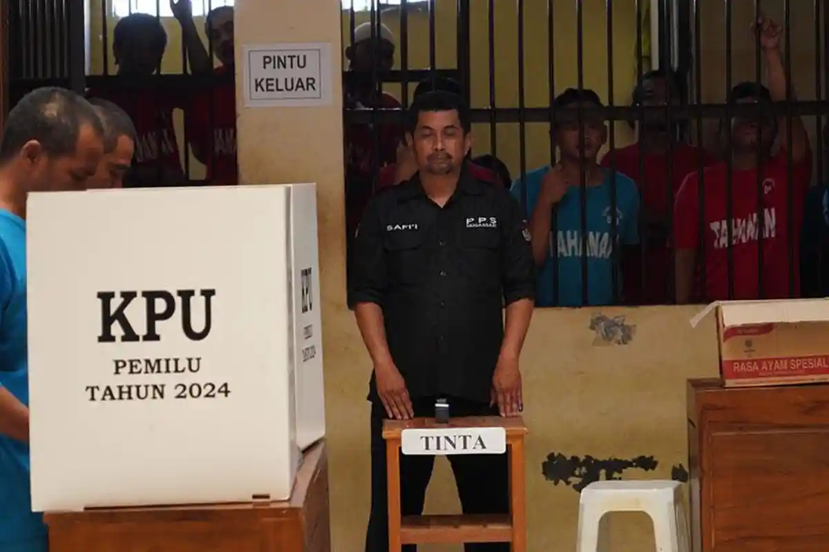 Prabowo-Gibran Menang di TPS Khusus Rutan Kelas I Solo, Ganjar-Mahfud di Posisi Kedua