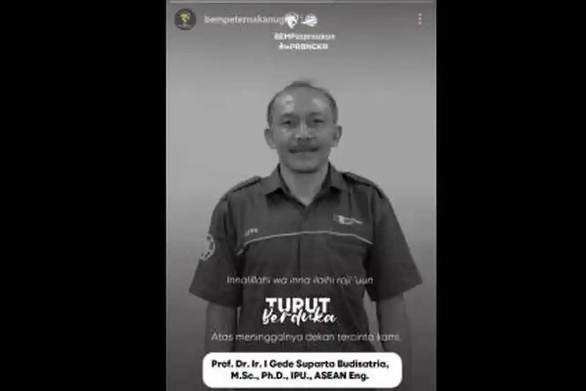 Disemayamkan di Balairung UGM, Prof Gede yang Meninggal dalam Kecelakaan Maut di Tol Cipali