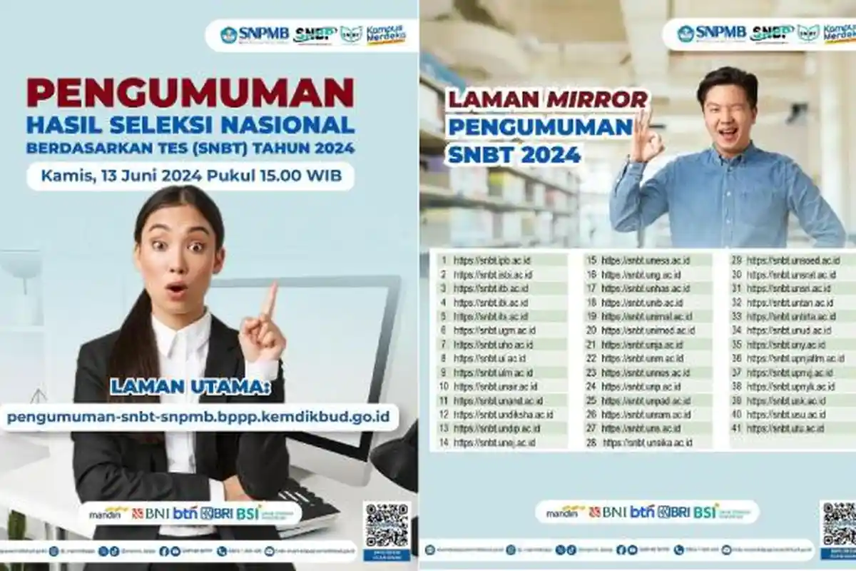 Cara Cek Pengumuman Hasil SNBT SNPMB 2024 di Link pengumuman-snbt-snpmb.bppp.kemdikbud.go.id