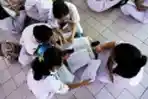 Siswa SMPN 1 Jakarta Ikuti UNBK