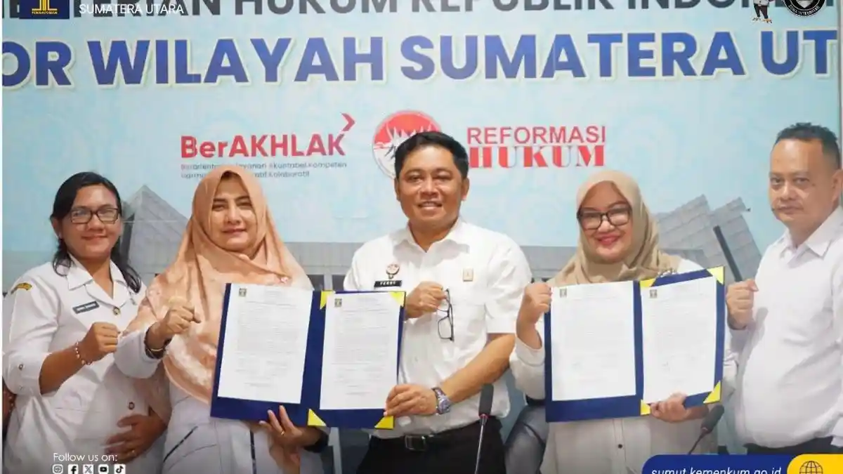 Dorong Pemerintahan Digital, Kanwil Kemenkum Sumut Harmonisasi Dua ...