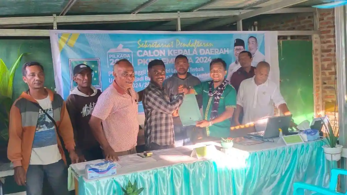 Usung Program Unggulan Pertanian Sepanjang Musim, Robertus Lemaking Bertarung di Pilkada Lembata