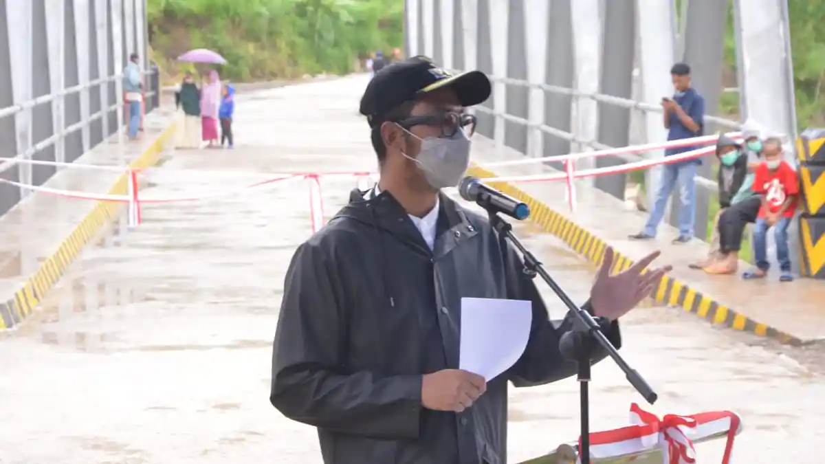 Setelah Puluhan Tahun, Kini Masyarakat Batu Leppa Sinjai Barat Bisa Nikmati Jembatan Permanen
