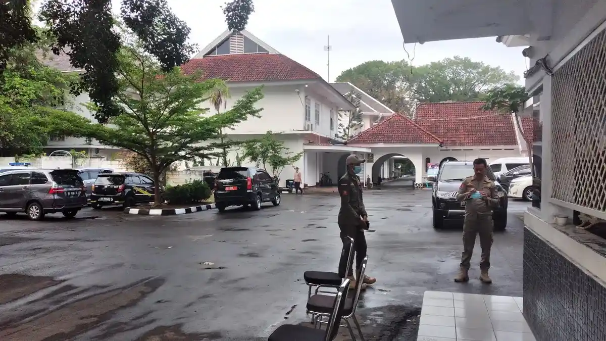 Begini Suasana Rujab Gubernur Sulsel Jl Sungai Tangka Makassar