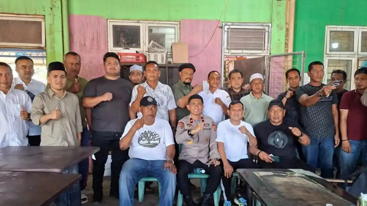 Kapolda Aceh dan Wagub Aceh Saweu Keude Kupi, Ajak Masyarakat Kerja Sama Jaga Kamtibmas