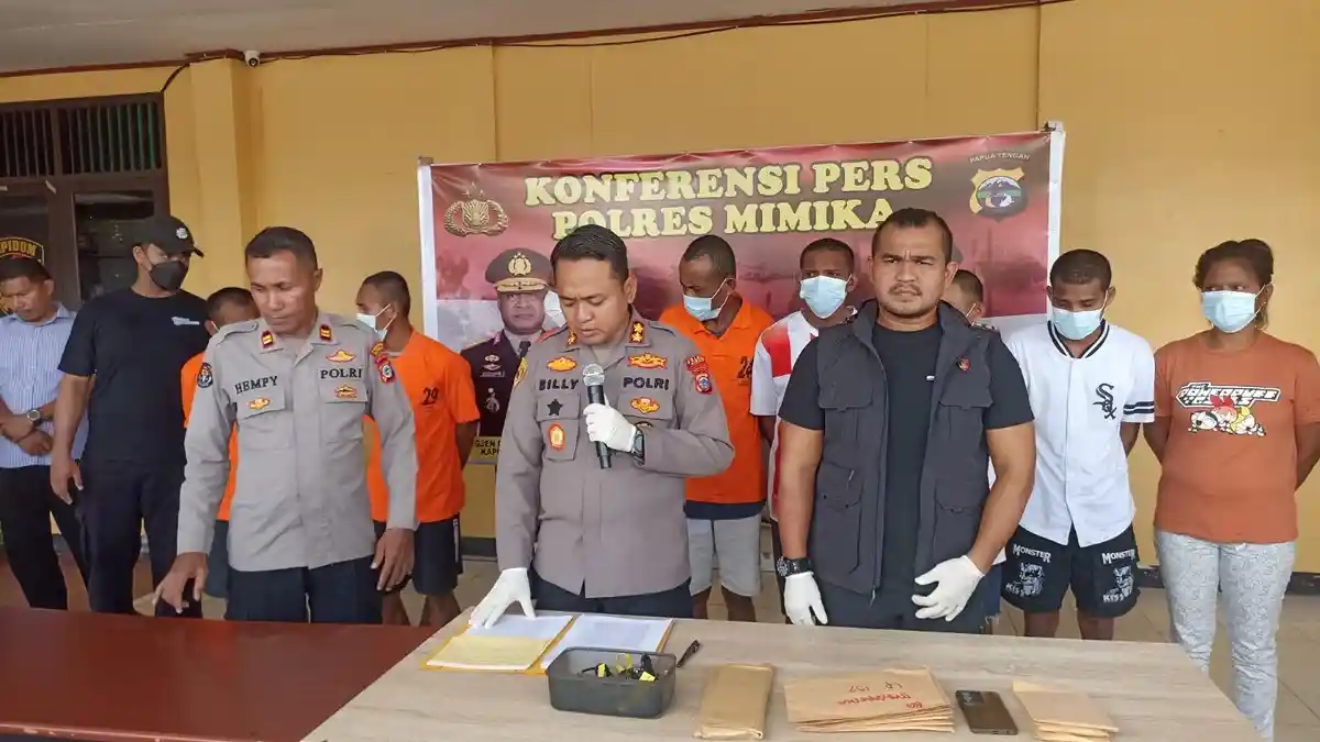 Polisi Ungkap Sindikat Curanmor di Mimika, 4 Tersangka Ditangkap: Berikut Sosoknya