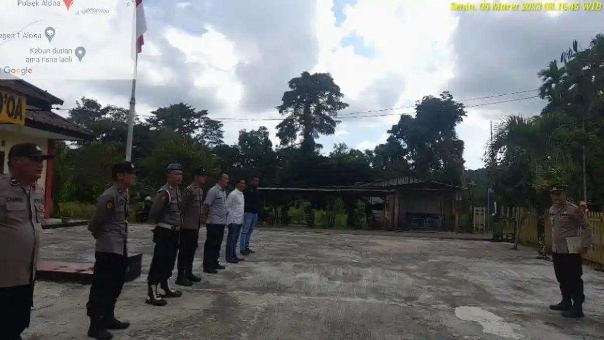 Pimpim Apel, Kapolsek Alo'a: Sesama Personel Harus Kompak