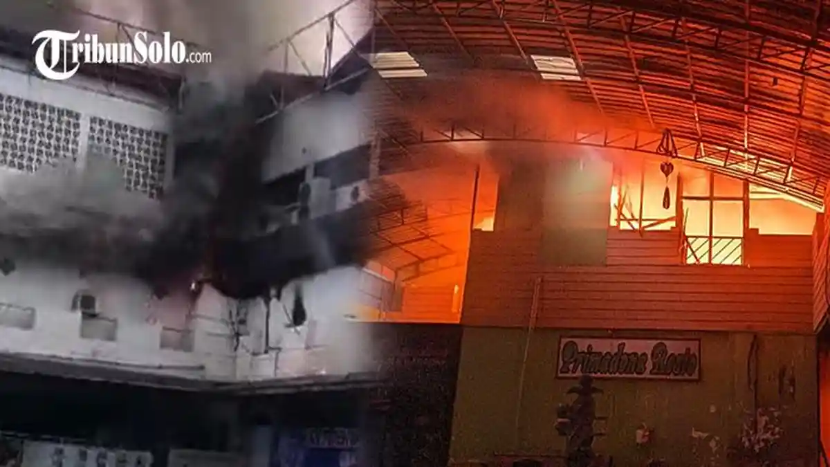 3 Lantai Primadona Pub & Karaoke Bengawan Sport Solo Terbakar, Korsleting Diduga Jadi Penyebab