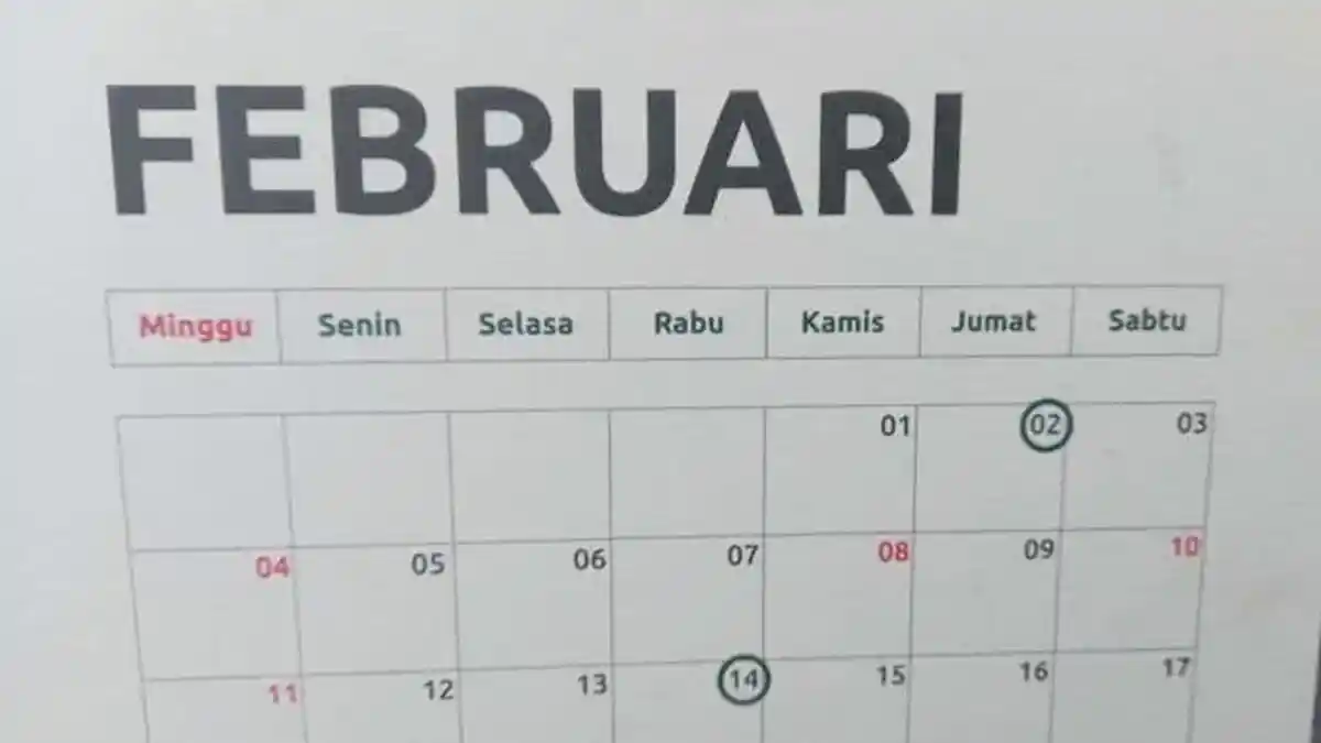 Tanggal Merah 8 dan 10 Februari 2024, Adakah Cuti Bersama?