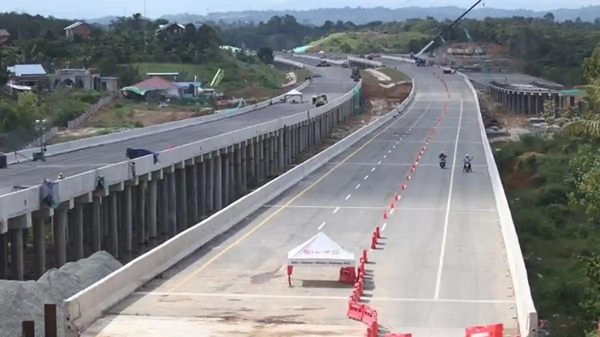 Info Jadwal dan Arah Pembukaan Jalur Jalan Tol IKN dan Jembatan Pulau Balang Gratis
