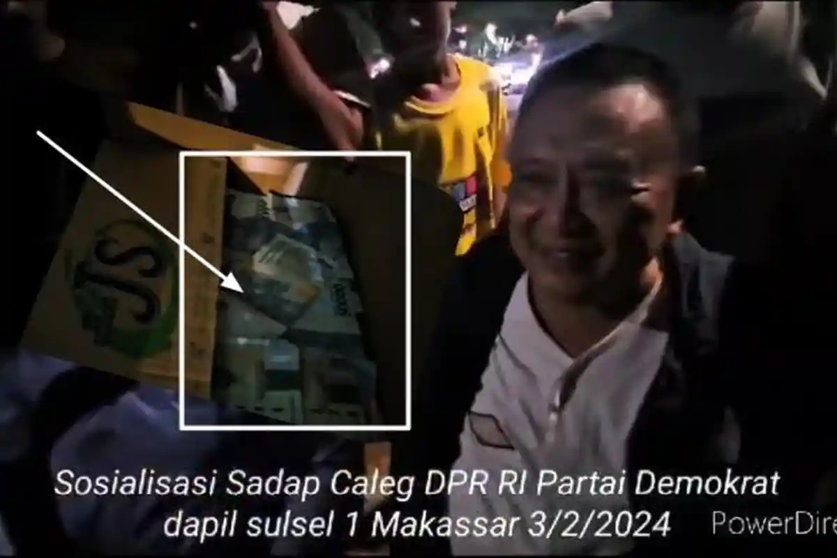 Klarifikasi Pendukung Prabowo Soal Video Viralnya Bagi-bagi Uang di Pantai Losari Makassar: Sedekah!