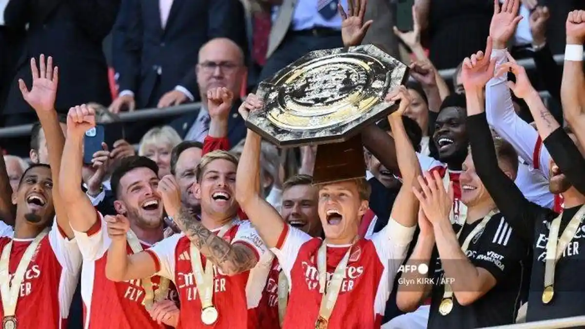 Arsenal Bungkam Man City di Community Shield 2023, Mikel Arteta Buktikan Siap Bersaing Musim Ini