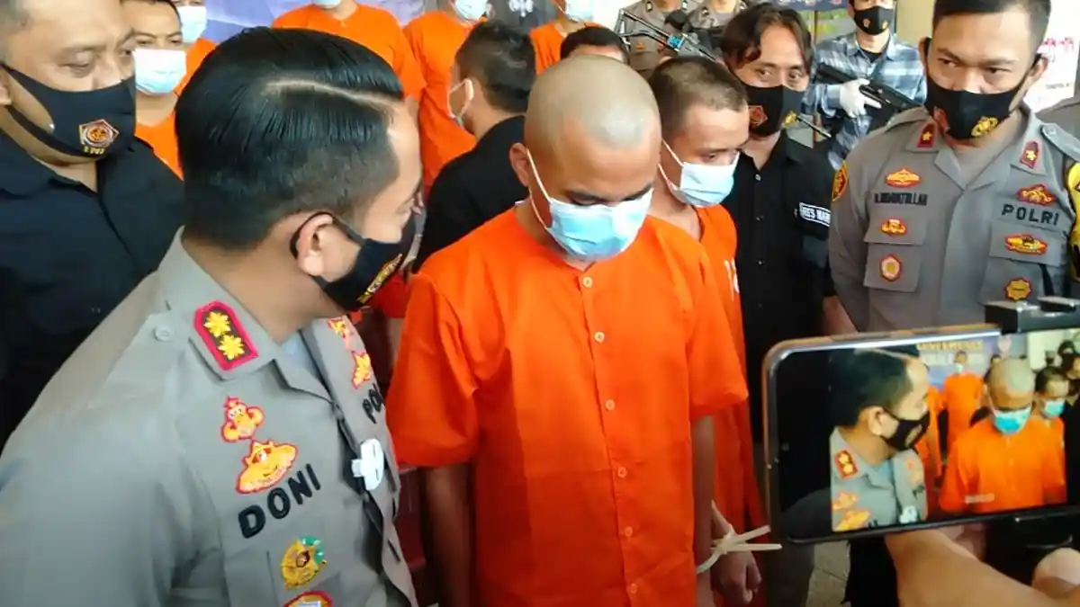 Dalam Sebulan, Polresta Tasikmalaya Bongkar Sembilan Kasus Narkoba, Begini Modus Operandinya