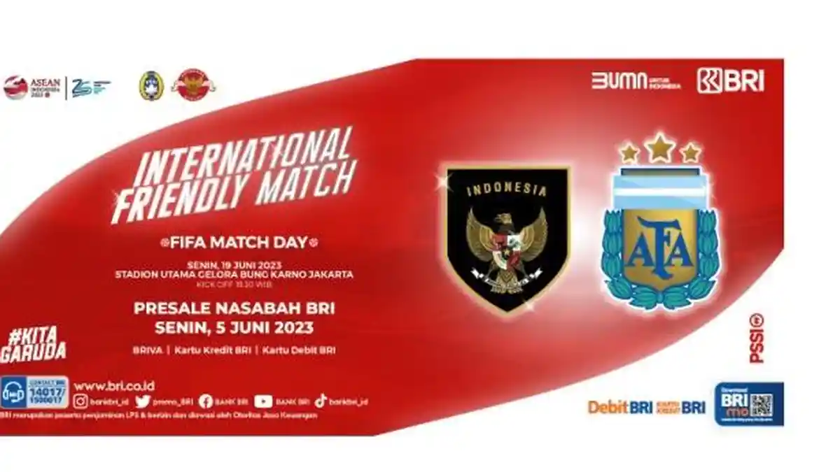 War Ticket Dimulai Hari Ini, Cara Beli Tiket Timnas Indonesia vs Argentina di tiket.com dan pssi.org