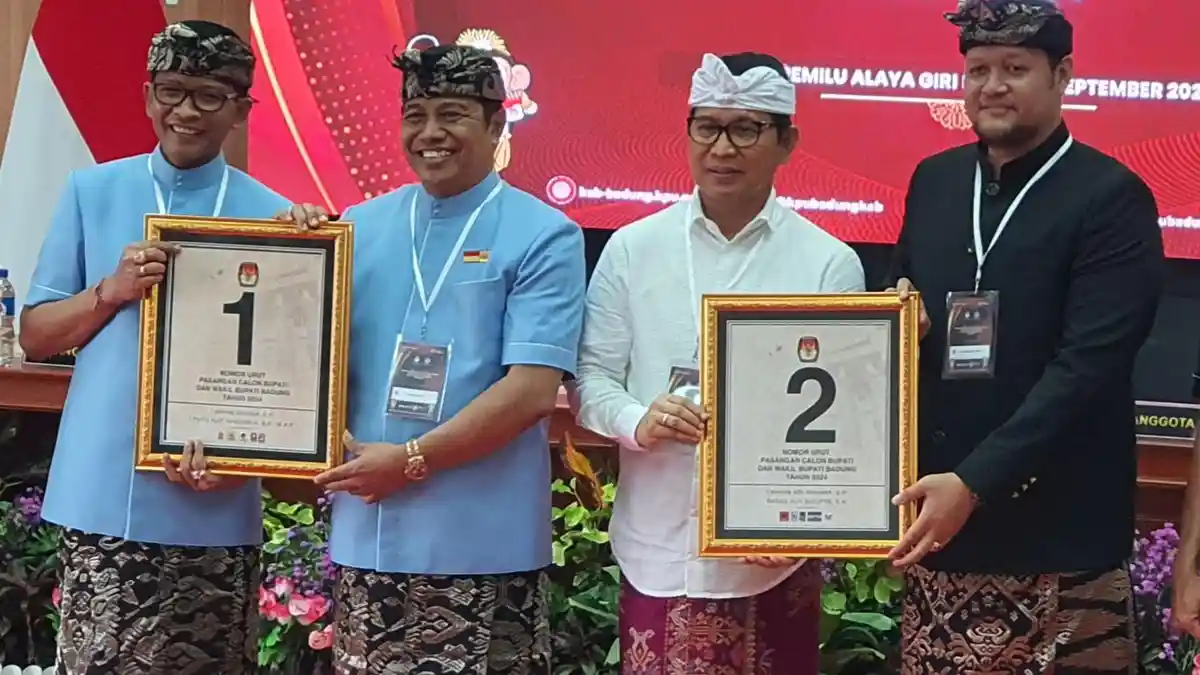 Saldo Awal Dana Kampanye Paslon di Pilkada Badung 2024 Masing-Masing Rp 1 Juta