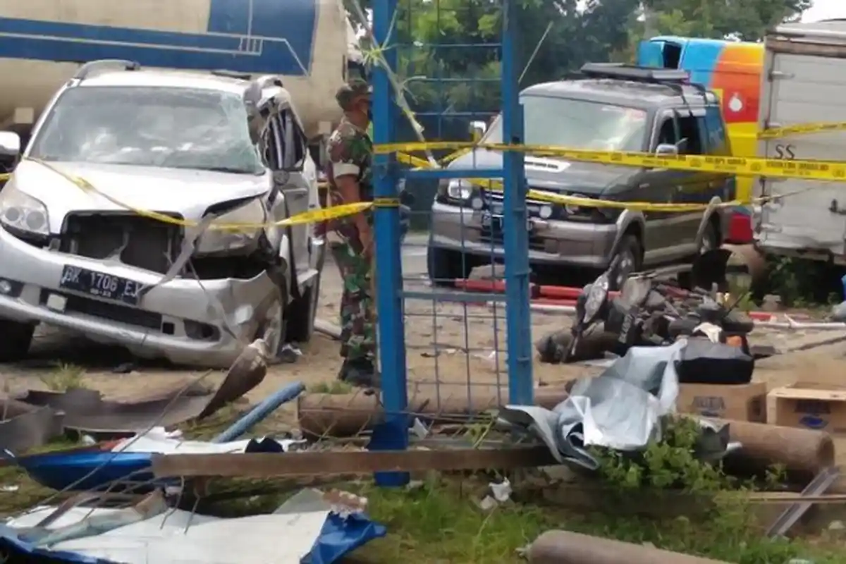 Gas dan Tabung Oksigen di Bengkel Las Meledak, 4 Korban Tewas di Tempat, 9 Orang Luka Berat