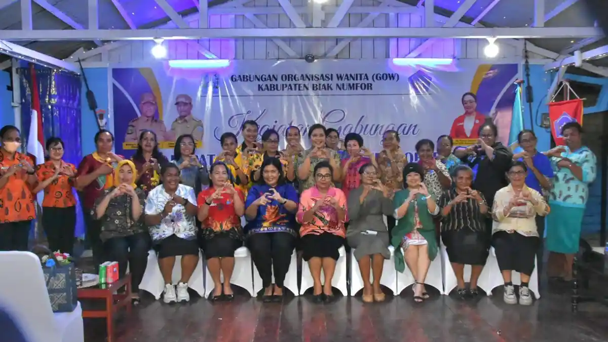 Rakortek GOW Biak Bahas Peran Perempuan dalam Mendukung Program Pemerintah Daerah