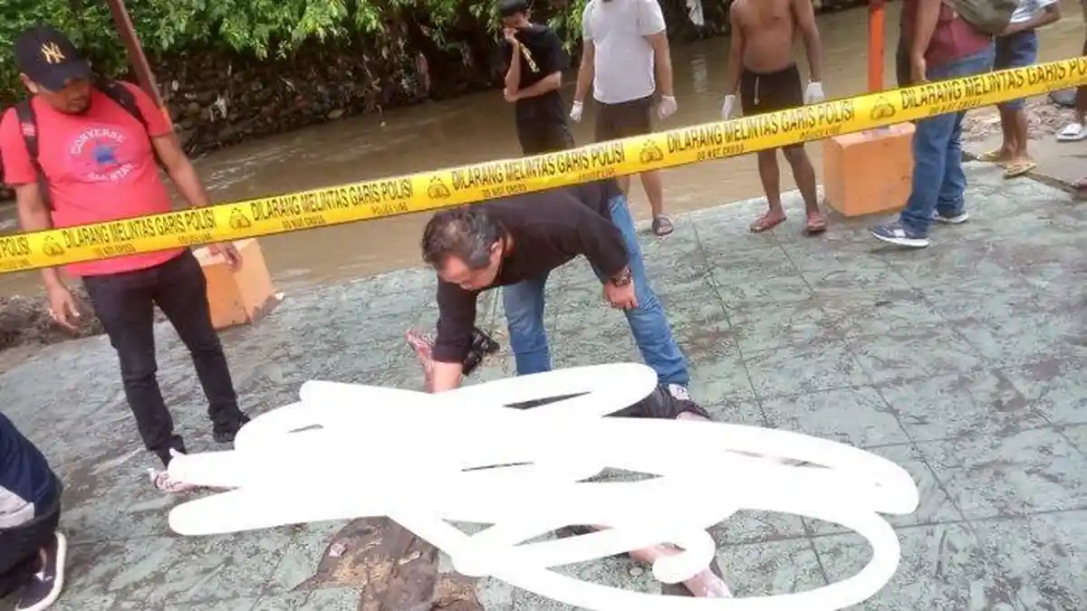 IDENTITAS Mayat Pria yang Ditemukan Mengapung di Aliran Sungai Babura