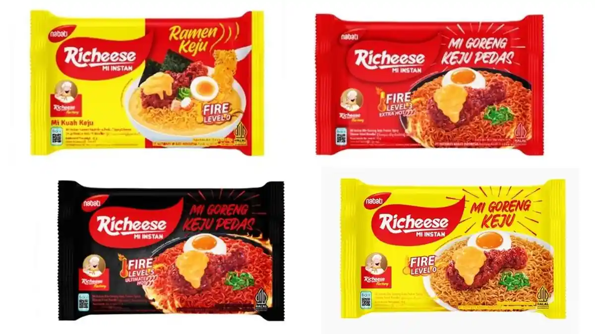 VIRAL! Richeese Nabati Mi Instan, Produk Mi Instan Baru Rasa Keju, Berikut Daftar Harganya