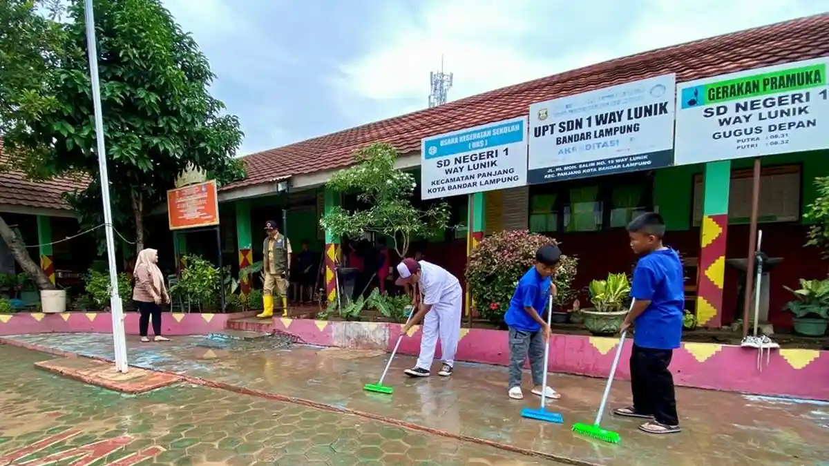 Dampak Banjir di Bandar Lampung, Sejumlah Sekolah Diliburkan