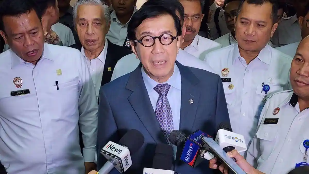 PDIP Belum Dengar Isu Jokowi akan Reshuffle Yasonna Laoly dari Menkumham