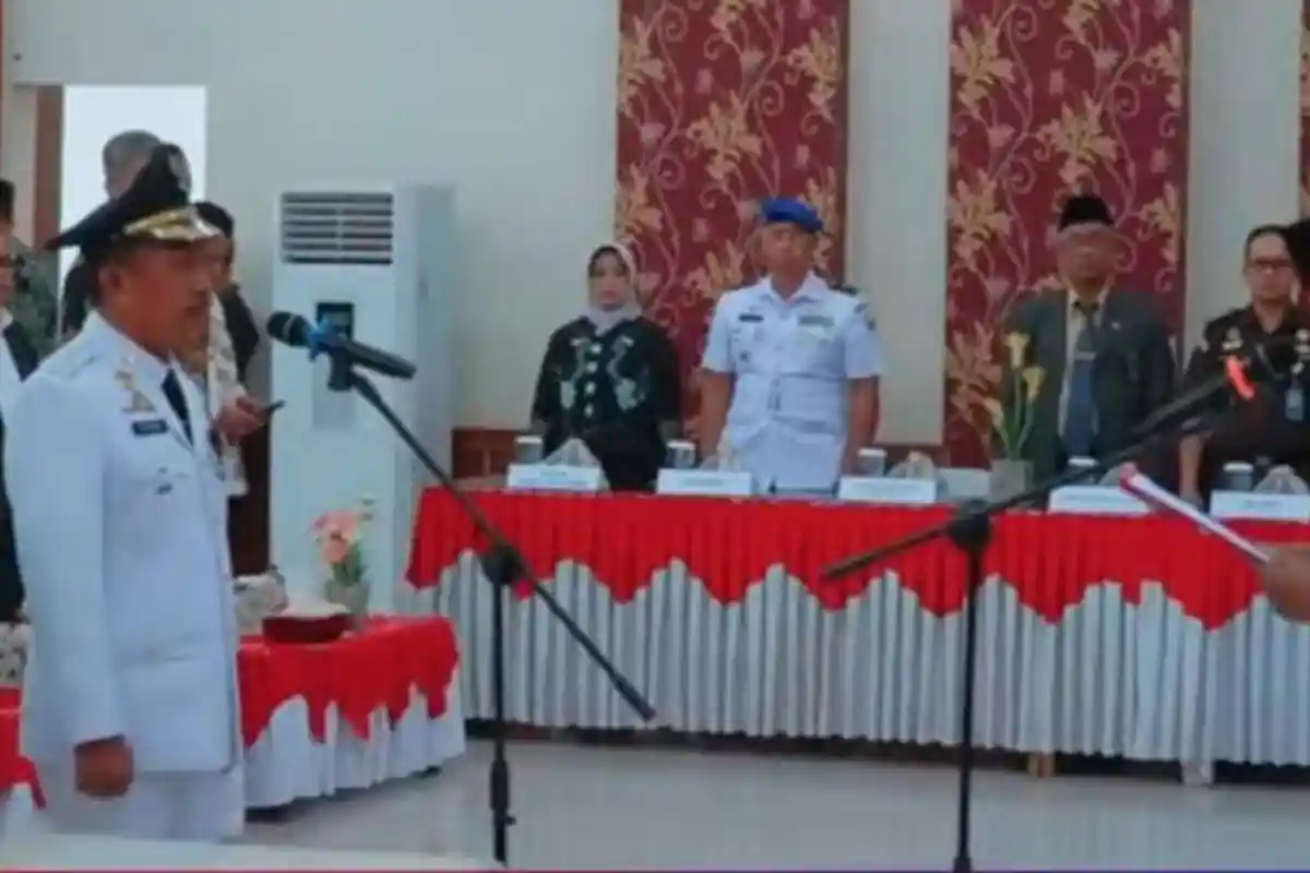 Gubernur Sulawesi Tengah Lantik Yusman Mahbub sebagai Pj Bupati Morowali