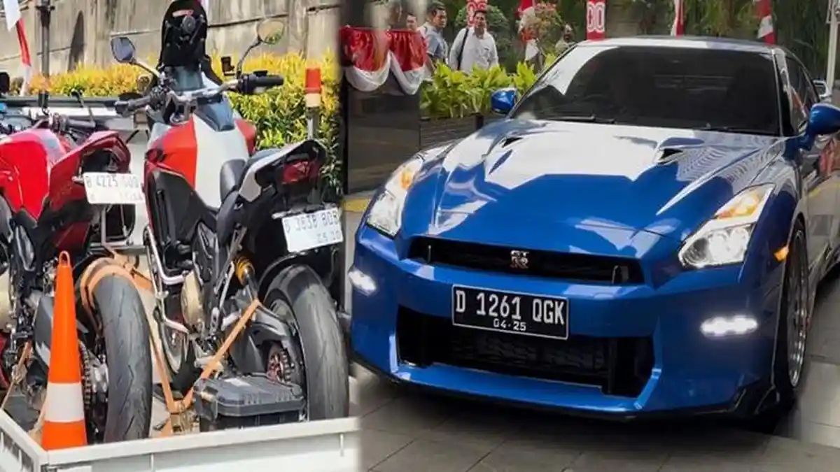 OTT Wamenaker, Daftar 22 Kendaraan yang Disita KPK: Ada Mobil Nissan GT-R hingga Motor Ducati