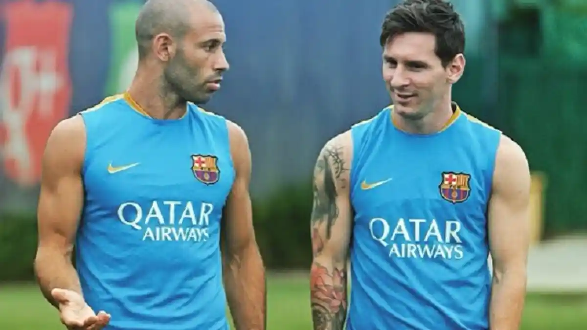 Javier Mascherano: Lionel Messi dan Barcelona Seperti Pasangan yang Menikah