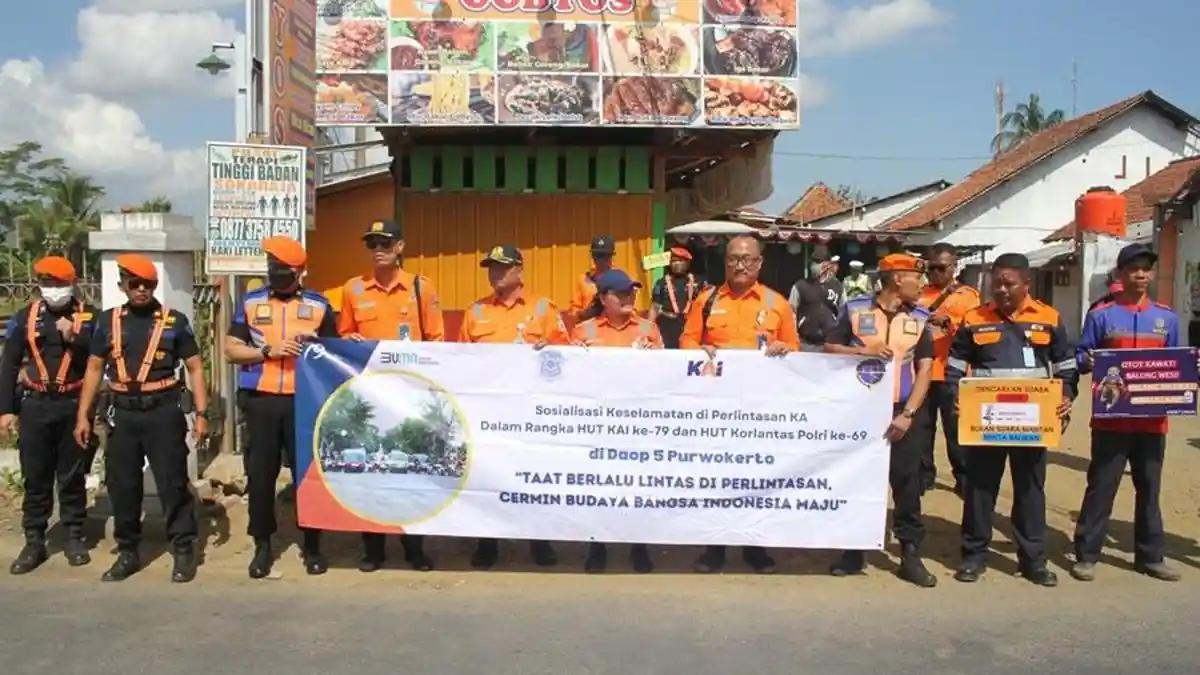 Selama 9 Bulan Ini Sudah Ada 32 Kecelakaan Kereta Api di Daop V Purwokerto, 4 Korban Meninggal