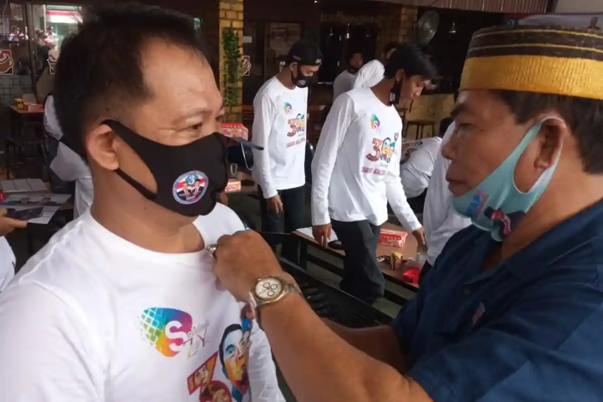 Menghitung Hari Pilgub Kaltara, Zainal Arifin Paliwang Bentuk dan Kukuhkan Relawan Sahabat Zapyn