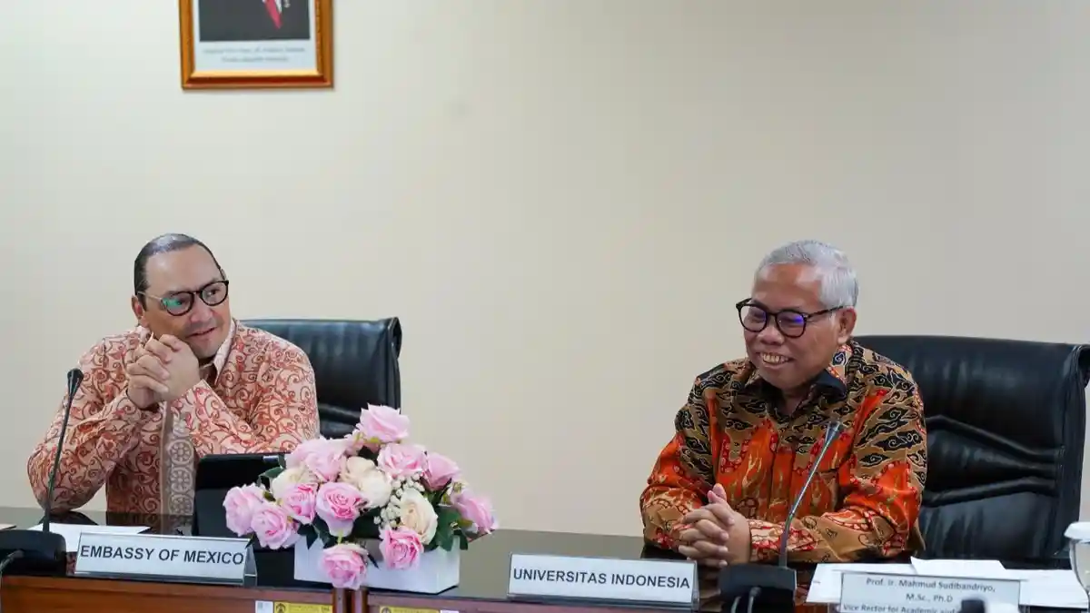 Dubes Meksiko Sambangi Kampus UI, Jajaki Kerja Sama Strategis