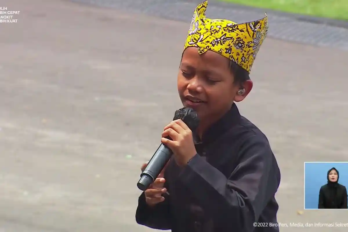 Buat Jokowi Kesengsem, Farel Duet dengan Presiden hingga Tampil di Acara HUT RI ke-77 Istana Merdeka