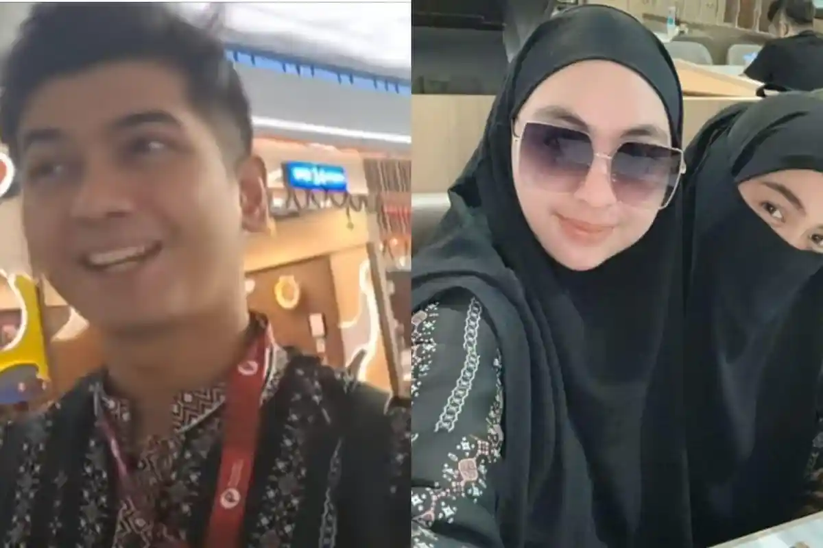 Teuku Ryan Pergi Umroh Bareng Ria Ricis Ditengah Isu Keretakan Rumah Tangganya: Doain Ya