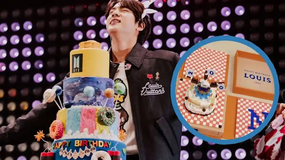 Jin BTS Dapat Paket Spesial, Ternyata Hadiah Ulang Tahun dari Louis Vuitton & LEGO, Intip Potretnya