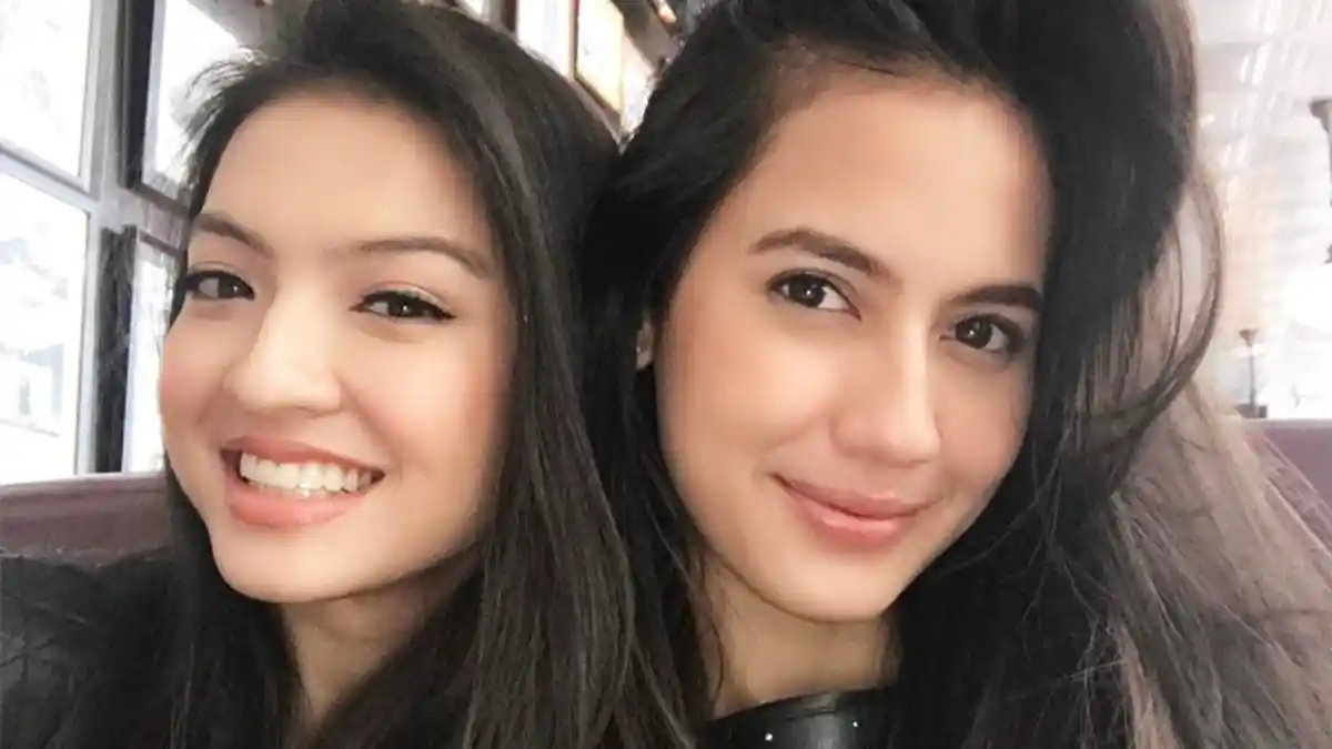 Pevita Pearce Instagram - Nemplok Cantik di Belakang Raline Shah, Netizen : Dua-duanya Bidadari!