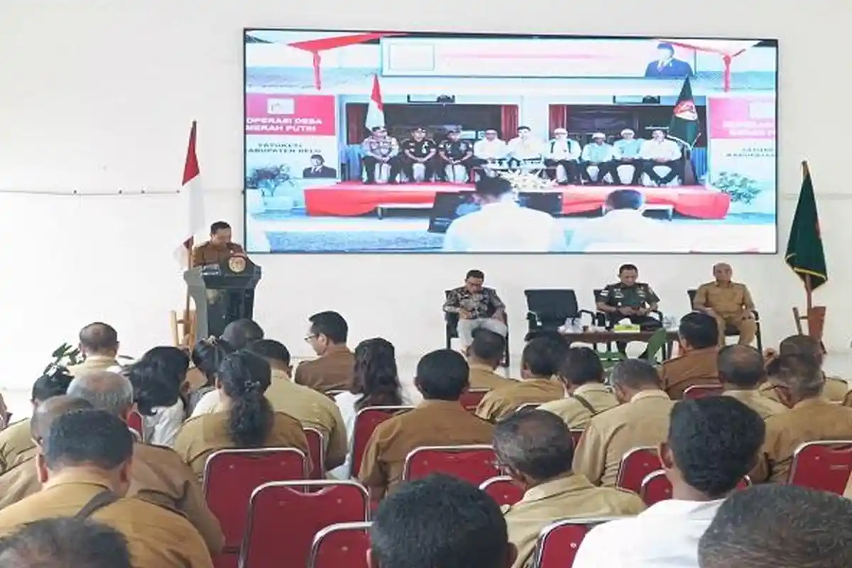 Wabup Belu Minta Camat dan Kades Percepat Penyerahan Lahan Pembangunan Koperasi Merah Putih