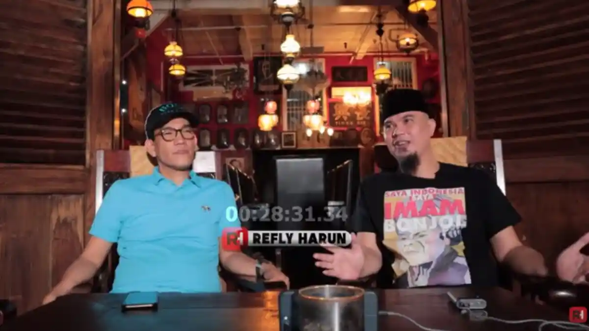 Jawaban Ahmad Dhani saat Refly Harun Tanya Pilih Prabowo Subianto atau Habib Rizieq